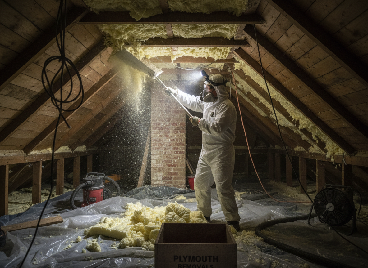 Spray Foam Removal Plymouth in Exeter, Devon